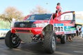 Giniel de Villiers and the new Toyota Hilux Evo 2